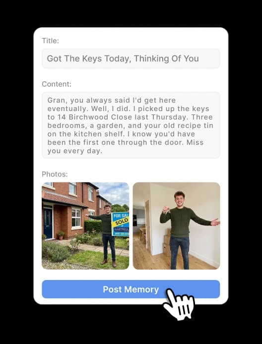 Don't share private details